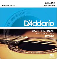 D'Addario EZ910 EZ910 AMERICAN BRONZE 85/15