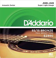 D'Addario EZ890 AMERICAN BRONZE 85/15