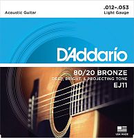 D'Addario EJ11 EJ11 BRONZE 80/20